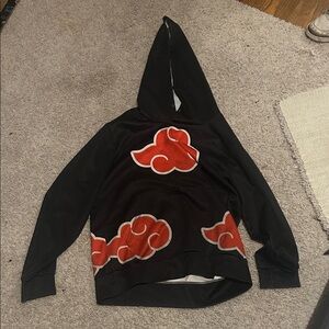 Naruto hoodie black